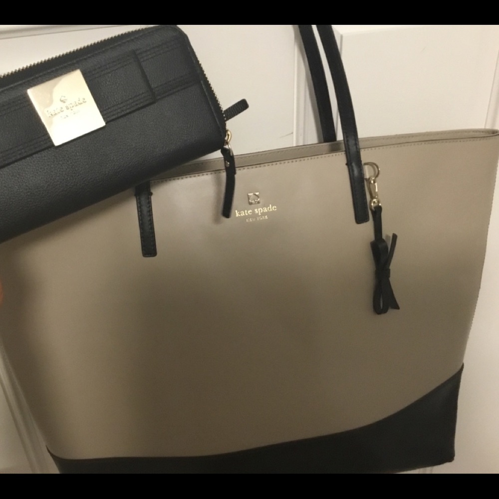 Kate Spade purse and matching wallet